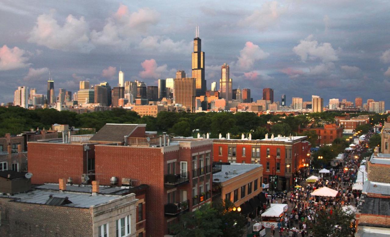 1F Cozy Home In Little Italy Near Downtown West Loop United Center シカゴ エクステリア 写真